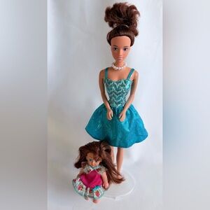 2 1980s Kid Kore Fashion Barbie Dolls